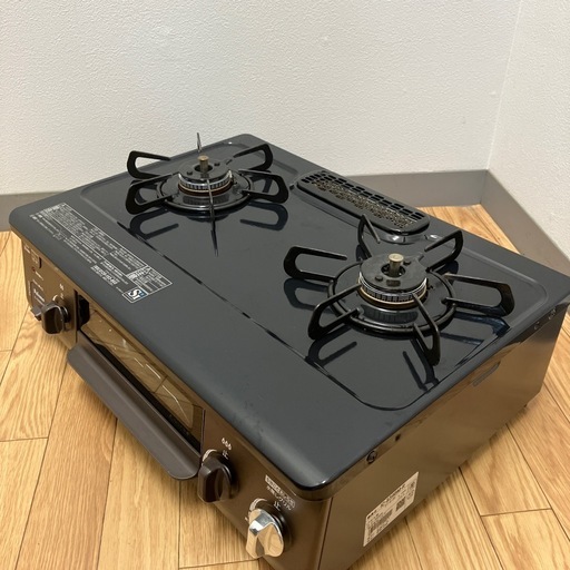 ?2025年製　パロマ　ガスコンロ?LPガス用　右強火力　paloma IC-S39BM-R
