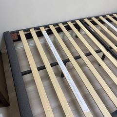 【新生活応援】ベッドフレーム　セミダブル　※半額の画像