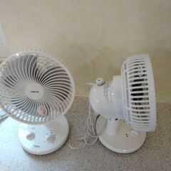 小型扇風機　山善の画像
