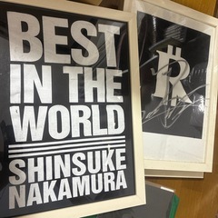 新日本プロレス
サイン入りTシャツの画像