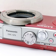 S数約100回！Panasonic LUMIX GF6★Wi-Fi内蔵★美品  1ヶ月動作補償あり！ 安心のゆうパック代引き発送！ 送料、代引き手数料無料！の画像