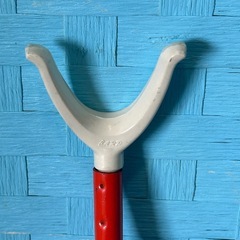 Ⓜ️商品 【土日対応】 1️⃣竿掛けか　販売元　不明　材質鉄製　ヘラ差し込みタイプ　110cm 現状渡し　11-02-04 の画像