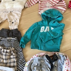 女の子　冬物　70size 21着　まとめ売り　追加あり（別投稿）の画像