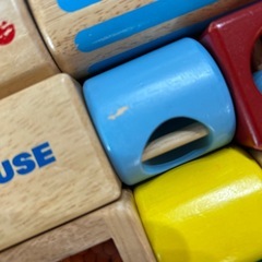 ミキハウス　積み木の画像