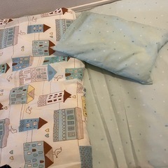 ベビーお昼寝布団3点セット（掛け布団・敷布団・まくら）の画像