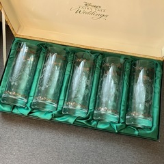 ミラコスタ　引き出物　グラスの画像