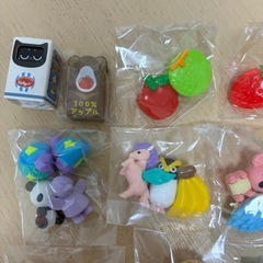 消しゴム&クリップセットの画像