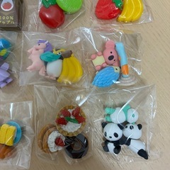 消しゴム&クリップセットの画像