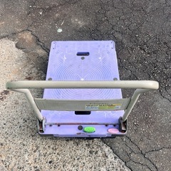 手押し　台車　ブレーキ付き　300kgの画像