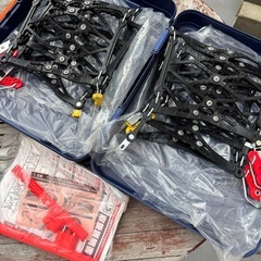 試着のみ　非金属タイヤチェーン　軽自動車用の画像