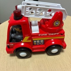 消防車のおもちゃの画像