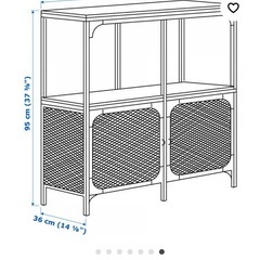 IKEA  シェルフ　フィエルボ
の画像