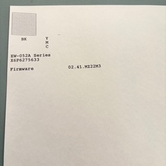 EPSON プリンター　EW-052Aの画像