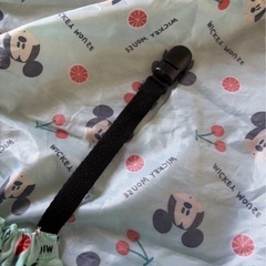 ミッキーマウス ベビー雨具 収納袋付きの画像