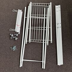 店頭引き渡し 中古 Athena Life 洗濯機ラック タオル掛け付 収納 家具の画像