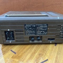 National ポータブルテレビ　ジャンク品　の画像