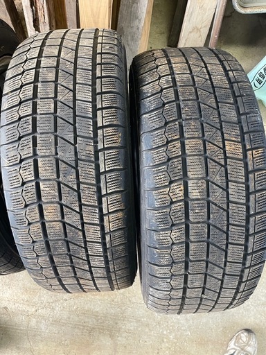 ls 460 純正ホイール　120 pcd スタッドレスタイヤ　アルファード40