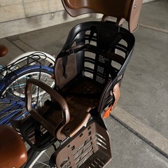 自転車用の子供しーシートの画像