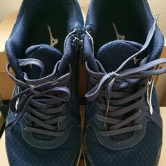 お話し中)mizuno 紳士26cm ファスナー仕様の画像