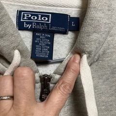 ラルフローレン裏起毛パーカーの画像