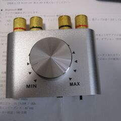 高性能BIuetoothミニアンプ ビックリ 値下げです　対応スマホ　タブレット　PC　ブルートゥース機能ON X25ペアリングの画像