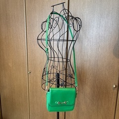 明るいグリーン系ショルダーバッグの画像