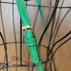 明るいグリーン系ショルダーバッグの画像