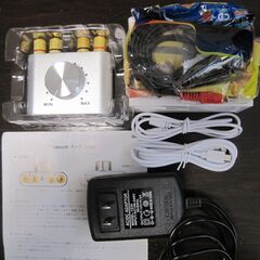 高性能BIuetoothミニアンプ ビックリ 値下げです　対応スマホ　タブレット　PC　ブルートゥース機能ON X25ペアリングの画像