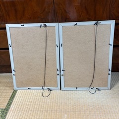 額縁　２個の画像