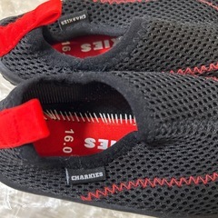 未使用　マリンシューズ　メッシュ　16.0　CHARKIES の画像