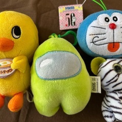 【お取引中】☆ぬいぐるみチャーム、キーホルダーなど☆の画像