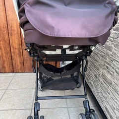 Aprica　アップリカ　ベビーカー　水玉柄　の画像