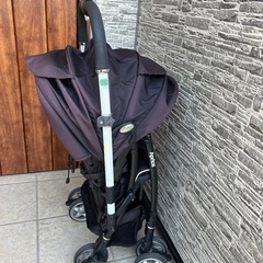 Aprica　アップリカ　ベビーカー　水玉柄　の画像