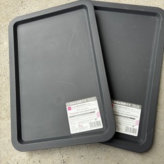 無料！DAISO　スクエア収納BOX ダークグレーの画像