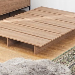 (引き渡し先決定)ロウベッド(マットレス付き)の画像