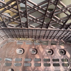 自転車後ろ大型カゴの画像