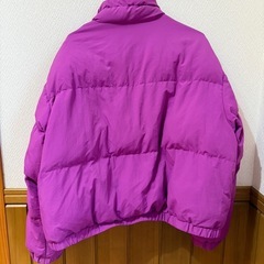 【美品】ダウン パープルの画像
