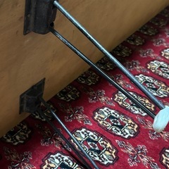 【昭和レトロ】座卓テーブル　折り畳み　会議用テーブル　折り畳み会議用座卓テーブル 1台　DIY・作業台にも！の画像