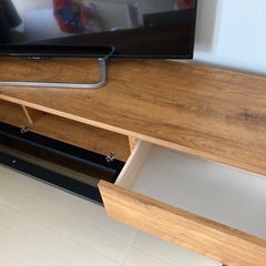 [決定]引き取りに来れる方希望です　テレビ台の画像