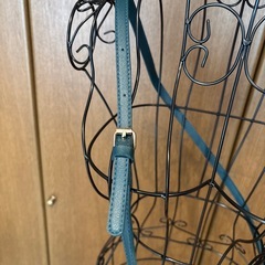 濃いグリーン系ショルダーバッグの画像