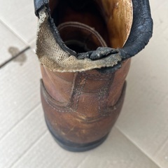 レッドウイング　レザーブーツ　ジャンクの画像