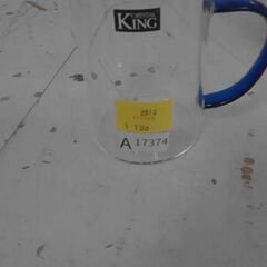 コストコ品番　649066　キングクリスタル カラーハンドルガラスカップ　A17374の画像