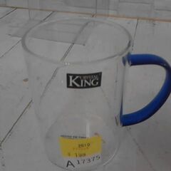 コストコ品番　649066　キングクリスタル カラーハンドルガラスカップ　A17375の画像