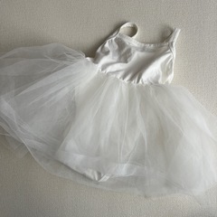 monbebe ホワイトベビードレスの画像