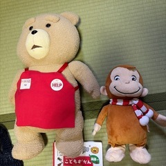 「【子供用あれこれ】シルバニアファミリー　おさるのジョージ　Ted みにーミニーの画像