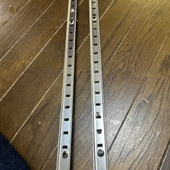 壁面収納　支柱２本　棚受（小）8個の画像