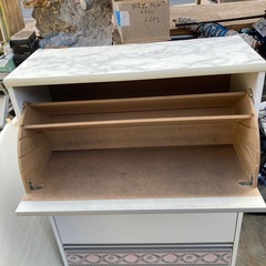 白 シューズラック 下駄箱 の画像