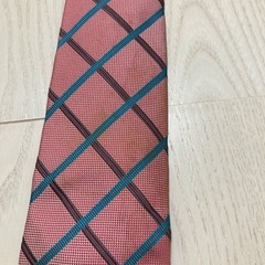 【メンズ】難あり　シルクネクタイ　Burberry ピンク　の画像