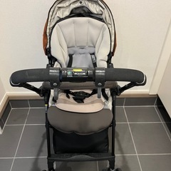 コンビ AB型　ベビーカー　スゴカルα 4キャス compact  エッグショック HK の画像