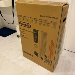 【超美品】デロンギオイルヒーター（ホワイト）　※使用回数１５回程度の画像
